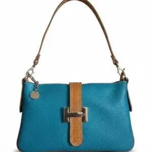 Herm Bag - Turquoise Tan - S