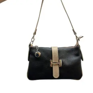Herm Bag - Black Taupe